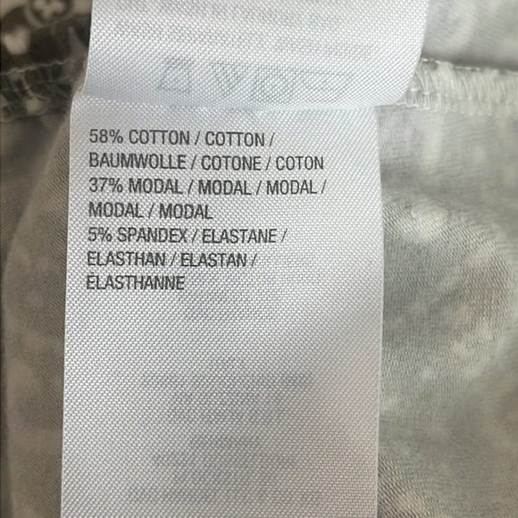 Belle by Kim Gravel Elastic Waist Tie Top Size L - Picture 6 of 6